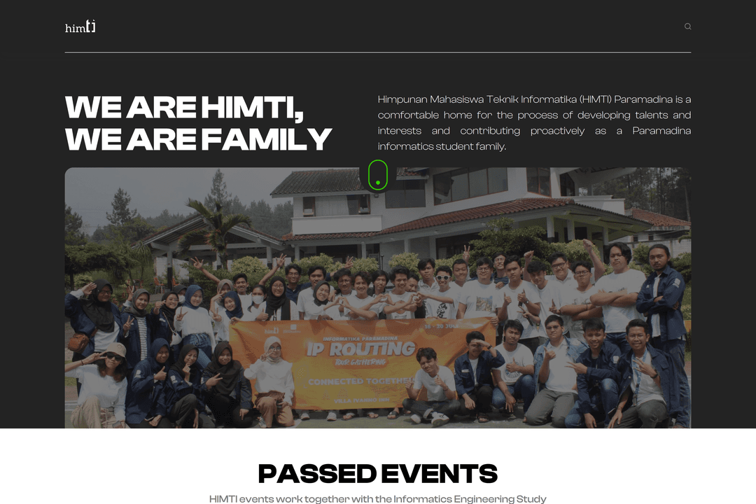 website himti paramadina