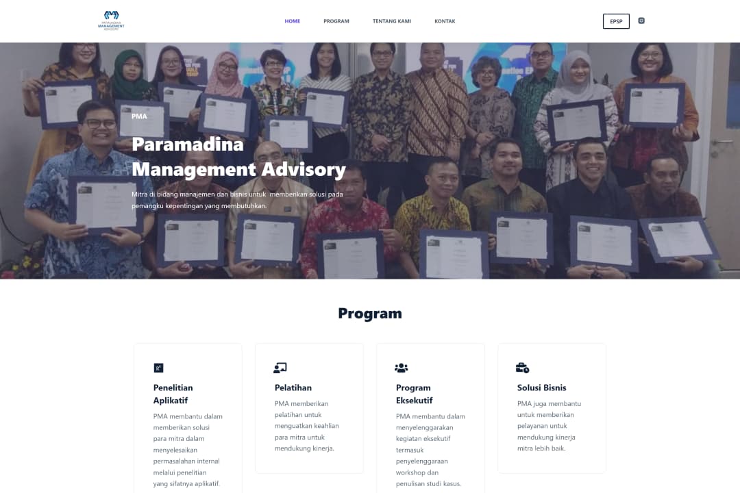 website paramadina management advisory